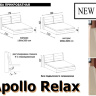 Кровать "Apollo Relax" 180x200 - Кровать "Apollo Relax" 180x200