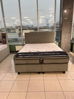 Кровать "COMO" Dünya Yatak Турция (с матрасом и коробом для хранения)