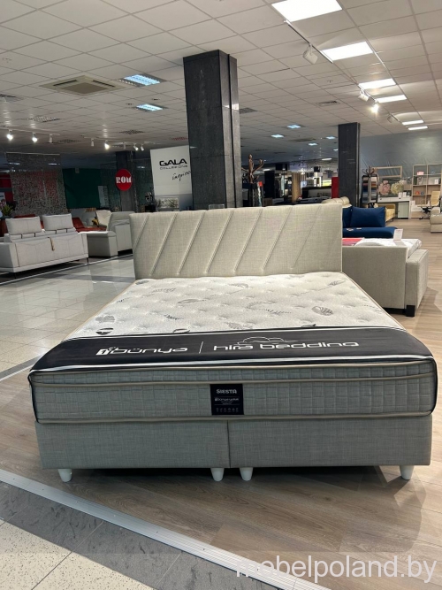 Кровать &quot;SIESTA&quot; Dünya Yatak Турция (с матрасом и коробом для хранения) 